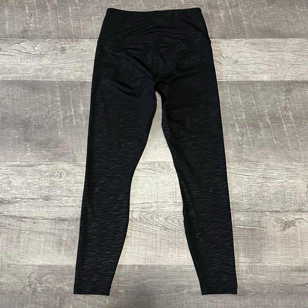 Legging Bundle Women Small Marika Green & 90 Degree Black Stripe Print Athletic - Picture 3 of 9